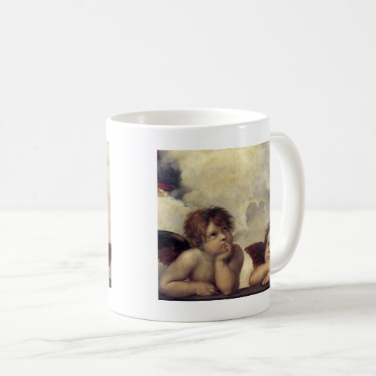 Raphael-Engel Kaffeetasse (VorderseiteRechts)