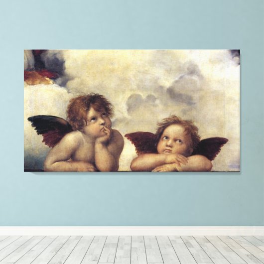 Raphael-Engel Leinwanddruck (Insitu (Holzboden))