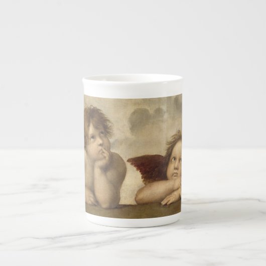 RAPHAEL-Engel Porzellantasse (Vorderseite)