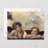 Raphael-Engel Postkarte (Vorne/Hinten)