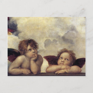 Raphael-Engel Postkarte