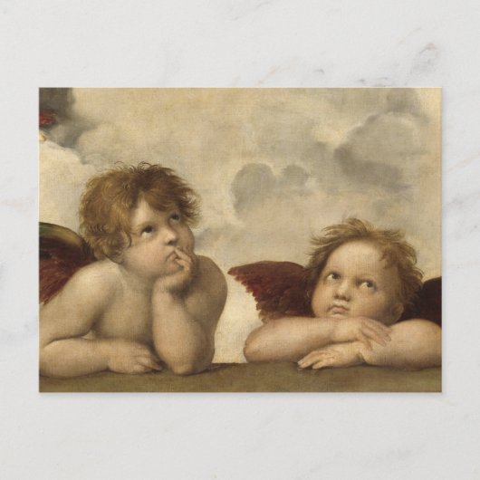Raphael-Engel Postkarte (Vorderseite)