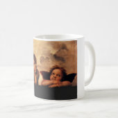 RAPHAEL-Engel Sistine Madonna 2 Engel Kaffeetasse (VorderseiteRechts)