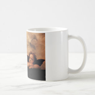 RAPHAEL-Engel Sistine Madonna 2 Engel Kaffeetasse
