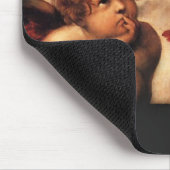 RAPHAEL-Engel Sistine Madonna 2 Engel Mousepad (Ecke)