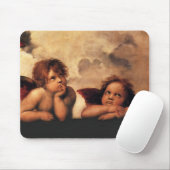 RAPHAEL-Engel Sistine Madonna 2 Engel Mousepad (Mit Mouse)
