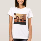 RAPHAEL-Engel Sistine Madonna 2 Engel T-Shirt (Vorderseite)