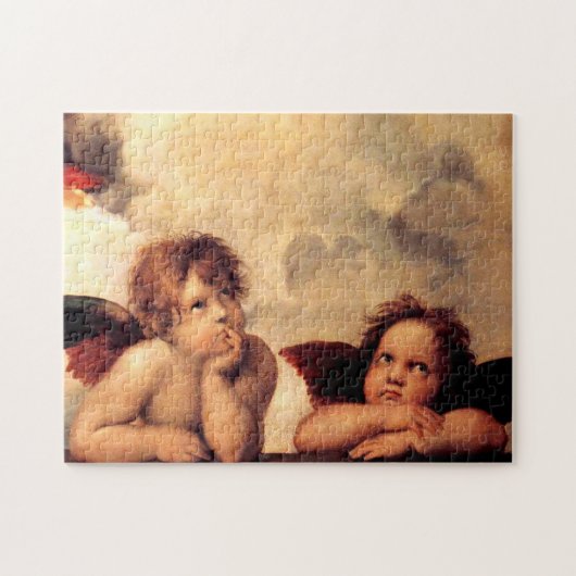 RAPHAEL-Engel Sistine Madonna Puzzlespiel Puzzle (Horizontal)