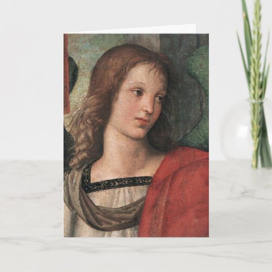 RAPHAEL-Engels-Weihnachtskarten Raffaello Sanzio Feiertagskarte (Vorderseite)