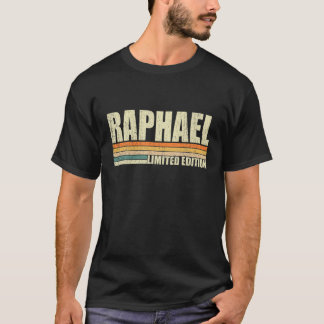 Raphael Geschenkname Personalisiert Funny Retro Vi T-Shirt