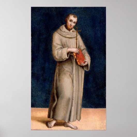 Raphael - Heiliger Franziskus von Assisi Poster (Vorne)