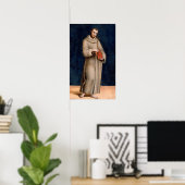 Raphael - Heiliger Franziskus von Assisi Poster (Heimbüro)