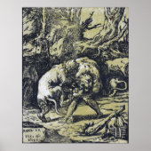 Raphael - Herkules, die Nemesische Löwe Poster (Vorne)