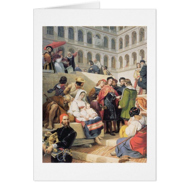 RAPHAEL im Vatikan, 1832 (Öl auf Leinwand) (Vorne)