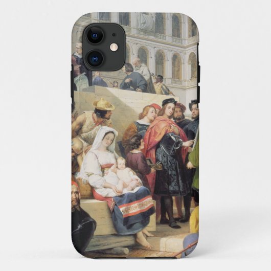 RAPHAEL im Vatikan, 1832 (Öl auf Leinwand) Case-Mate iPhone Hülle (Rückseite)