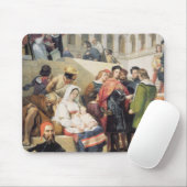 RAPHAEL im Vatikan, 1832 (Öl auf Leinwand) Mousepad (Mit Mouse)