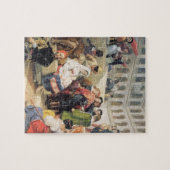 RAPHAEL im Vatikan, 1832 (Öl auf Leinwand) Puzzle (Horizontal)