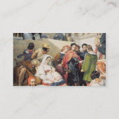 RAPHAEL im Vatikan, 1832 (Öl auf Leinwand) Visitenkarte (Rückseite)