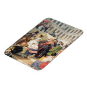 Raphael in the Vatican, 1832 (Öl/Canvas) Magnet (Linke Seite)