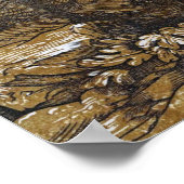 Raphael - Johannes der Täufer Predigen Poster (Ecke)