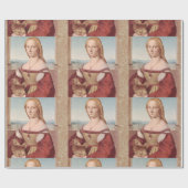 Raphael Lady and Unicorn Classic Geschenkpapier (Flach)