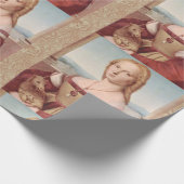 Raphael Lady and Unicorn Classic Geschenkpapier (Ecke)