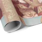 Raphael Lady and Unicorn Classic Geschenkpapier (Rolleneckpunkt)