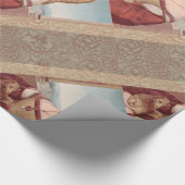 Raphael Lady and Unicorn Classic Geschenkpapier (Ecke)