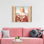 Raphael Lady and Unicorn Classic Leinwanddruck (Insitu (Wohnzimmer))
