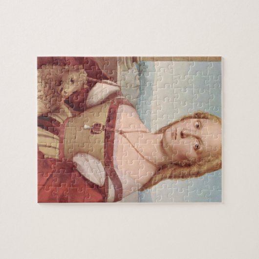 Raphael Lady and Unicorn Classic Puzzle (Horizontal)