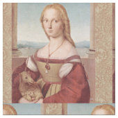 Raphael Lady and Unicorn Classic Stoff (Nahaufnahme)