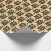 Raphael Madonna Christ Kind Religiöse Vintag Geschenkpapier (Ecke)