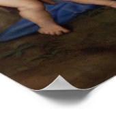 Raphael - Madonna del Cardellino Poster (Ecke)