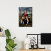 Raphael - Madonna del Cardellino Poster (Heimbüro)