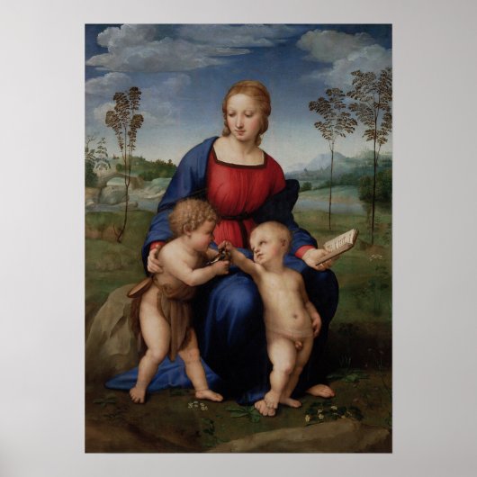 Raphael - Madonna del Cardellino Poster (Vorne)