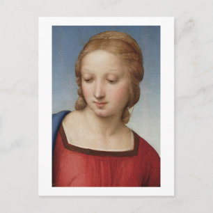Raphael Madonna des Goldfinken Postkarte