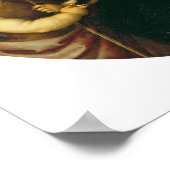 Raphael - Mary mit Kind John Baptist und einem Hei Poster (Ecke)