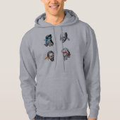 RAPHAEL Michelagelo Ninja LEONARDO-Donatello Hoodie (Vorderseite)