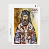 Raphael of Brooklyn Orthodox Christlich Icon Postkarte (Vorne/Hinten)