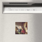 Raphael passt die Pose seines Modells an Magnet (In Situ (Geschirrspüler))