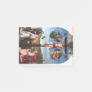 Raphael Raffaello die Mond-Kreuzigung Jesus Post-it Klebezettel