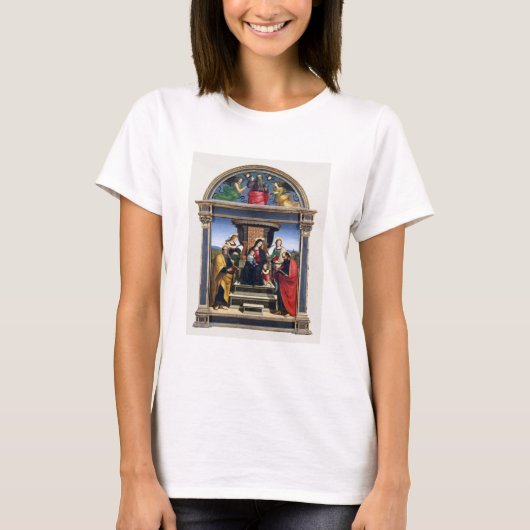 Raphael Raffaello Madonna and Child begeistert T-Shirt (Vorderseite)