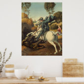 Raphael - Saint George und der Drache Poster (Küche)
