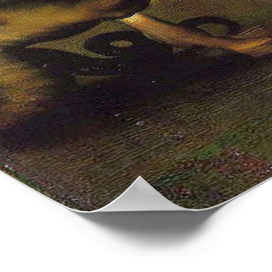 Raphael - Saint George und der Drache Poster (Ecke)