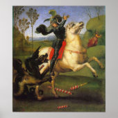 Raphael - Saint George und der Drache Poster (Vorne)