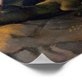 Raphael Saint George und der Drache Poster (Ecke)