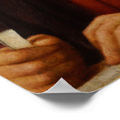 Raphael - Santi-Portrait von Pietro Bembo Poster (Ecke)