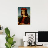 Raphael - Santi-Portrait von Pietro Bembo Poster (Heimbüro)