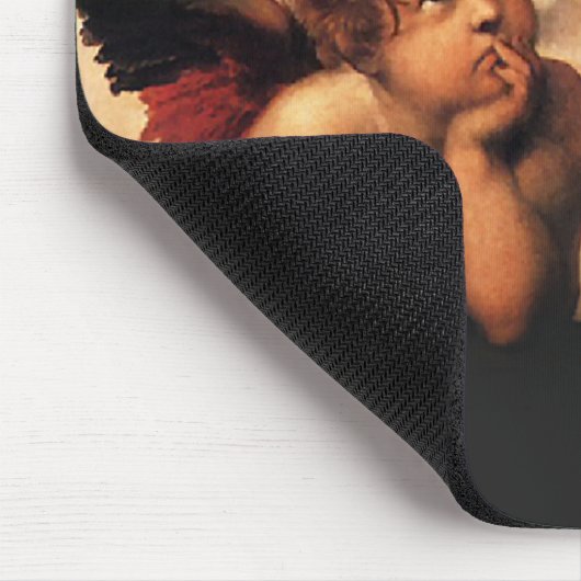 RAPHAEL Sanzio - Engel (Detail) Mousepad (Ecke)