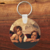 Raphael Sanzio - Engel (Detail) Schlüsselanhänger (Vorderseite)